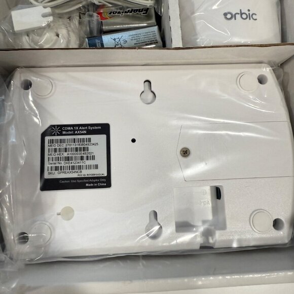 NEW Alarm System by Straight Talk Remote Alert System AX54N White - Picture 8 of 9